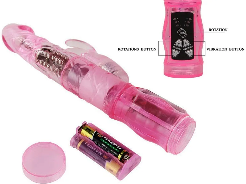 Happy Angel multifunction rotating vibrating silicone dildo — How to Use and Care