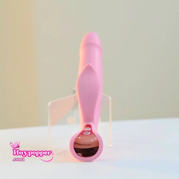 Coco Powerful 10-Mode Rechargeable Silicone Dildo — hình 4