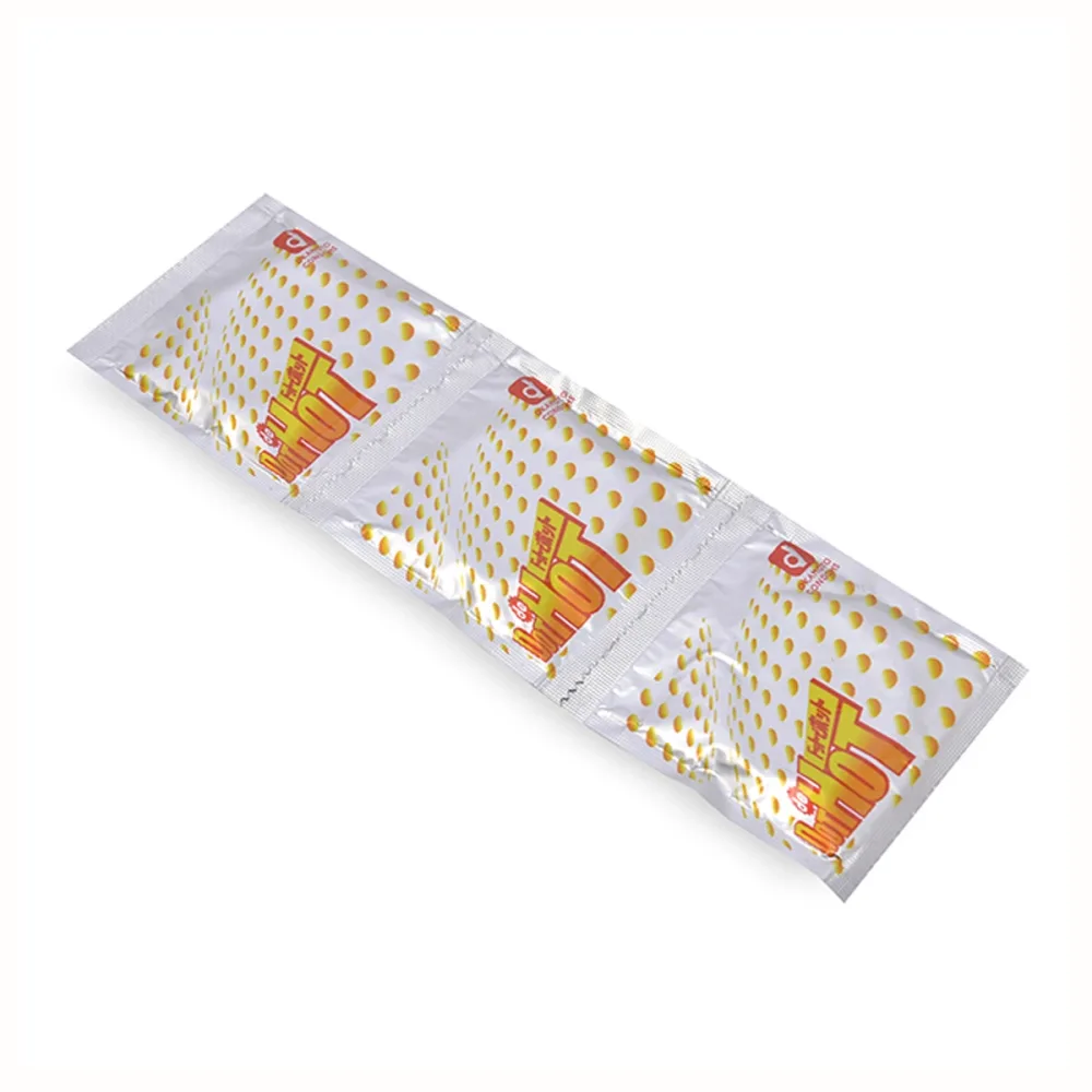 Okamoto Dot de Hot Textured Warming Condom — Superior Sensation with Ultra-Textured Dots