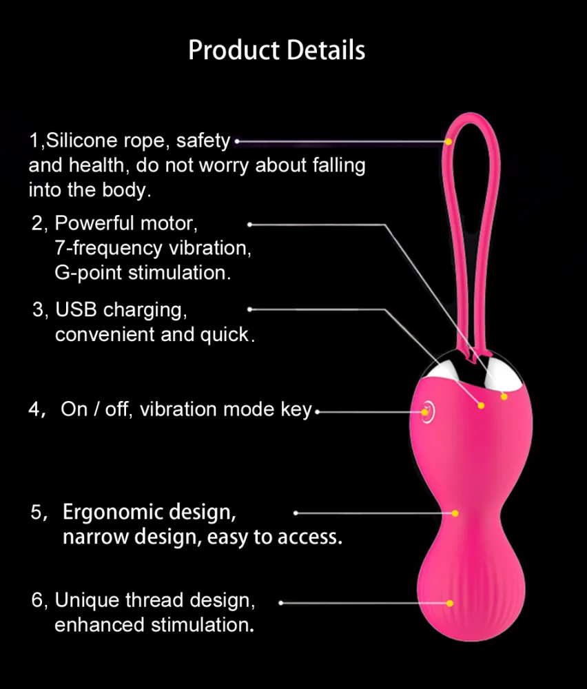 Soft Silicone Remote Control Egg Vibrator for Women — Soft Silicone Remote Control Egg Vibrator for WomenRecharge