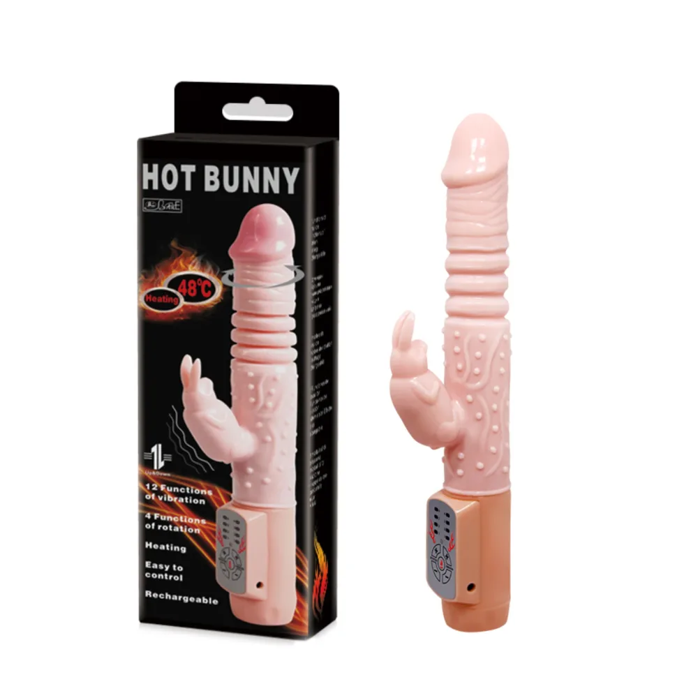 Hot Bunny 12 Mode Thrusting Heated Rabbit Vibrator Feminine — Essential Specifications for Your Confidence