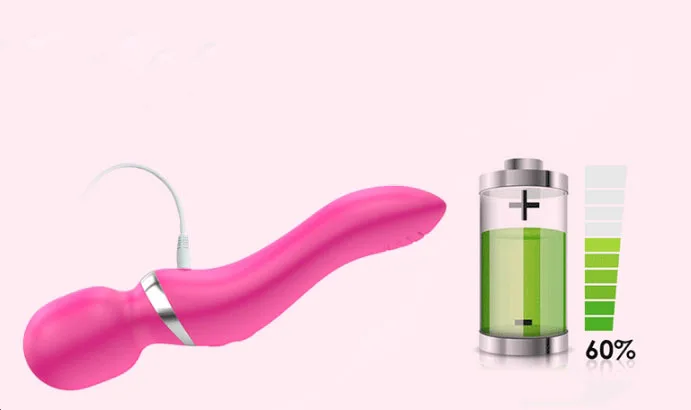 Du Pedicle Dual Head Silicone Vibrator Couples Pleasure — hình 4