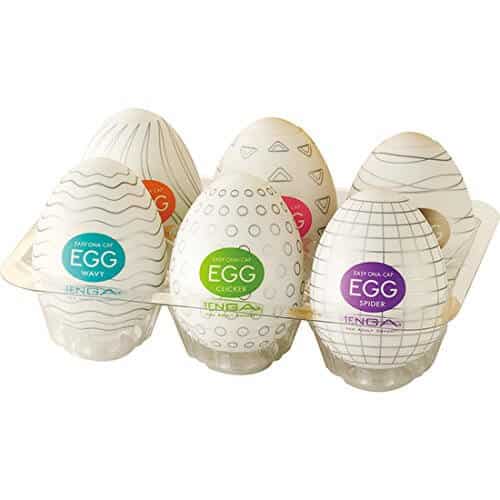 DC18 Silicone Penis Massage Egg Male Sex Toy Intimate Relief — hình 6
