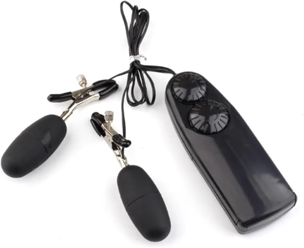 10 Mode Nipple Clamp Vibrator Intense Sexual Toy — Perfect Size and Lightweight Convenience