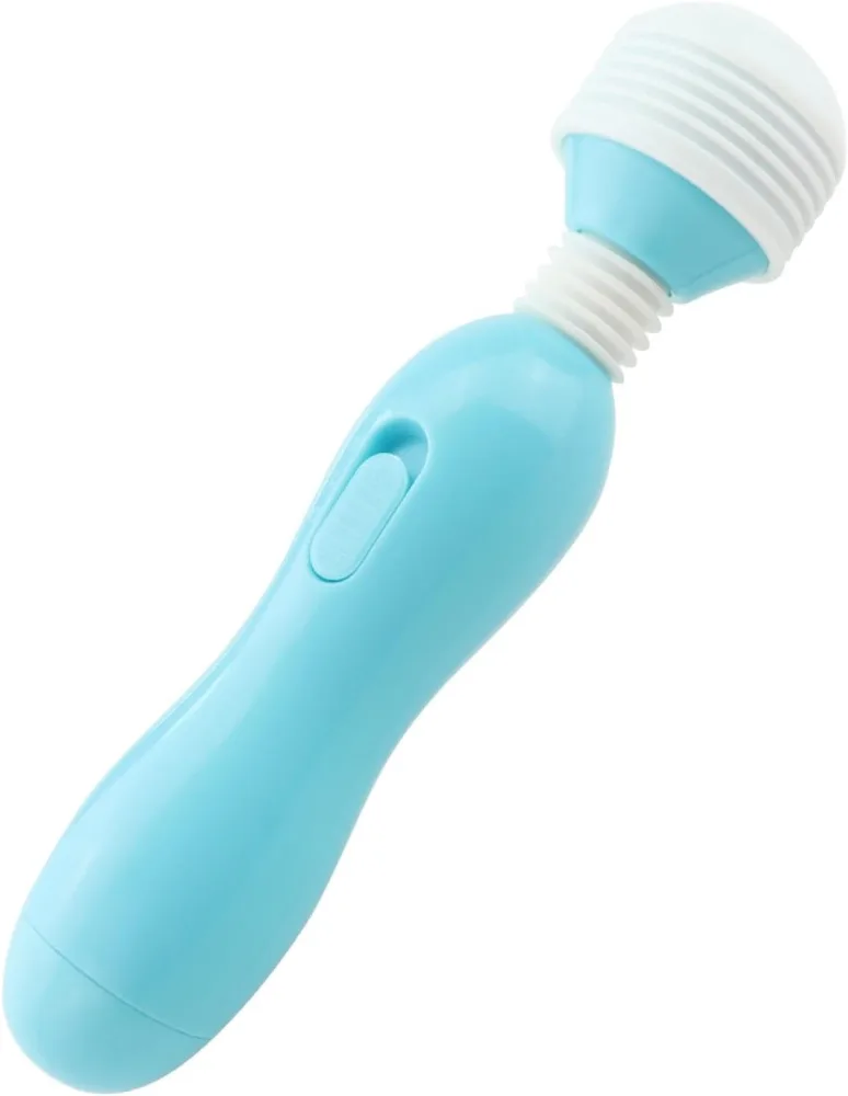 Mini Silicone Vibrating Vaginal Massager Blue Pink Colors — Premium Quality & Powerful Performance