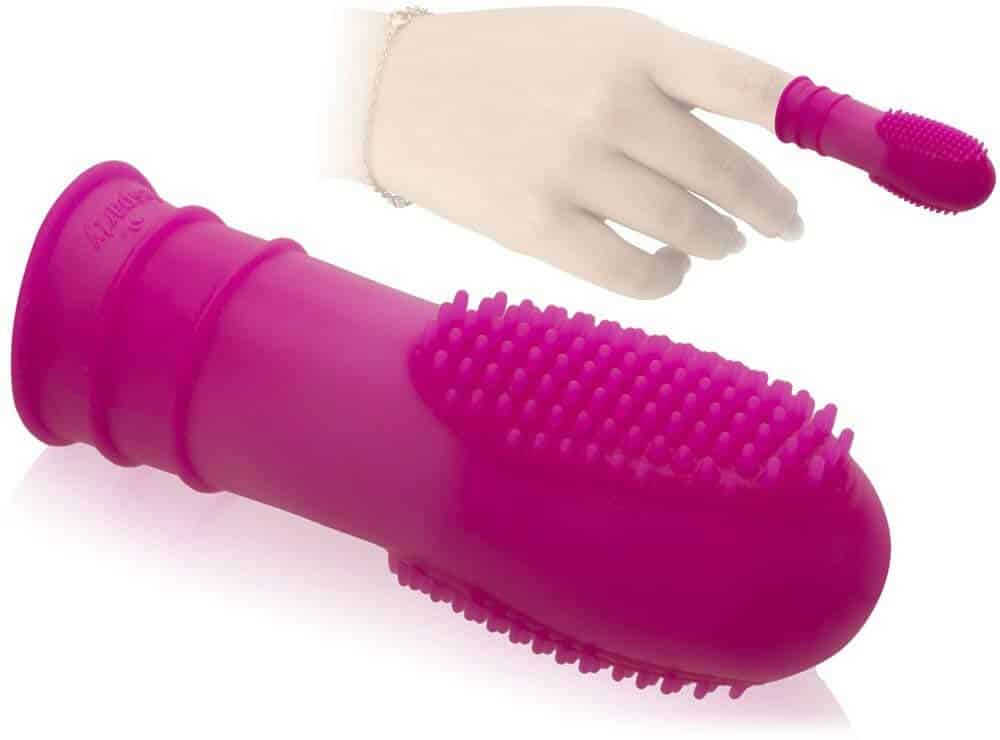 DC10M Finger Sleeve G-Spot Clitoral Stimulator Enhanced — Crafted with precision, it promises intense stimulation and