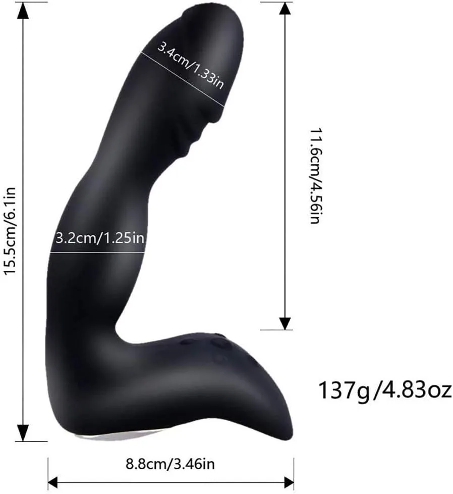 Carlota Prostate Massage Anal Vibrator 10-Speed Rechargeable — hình 4