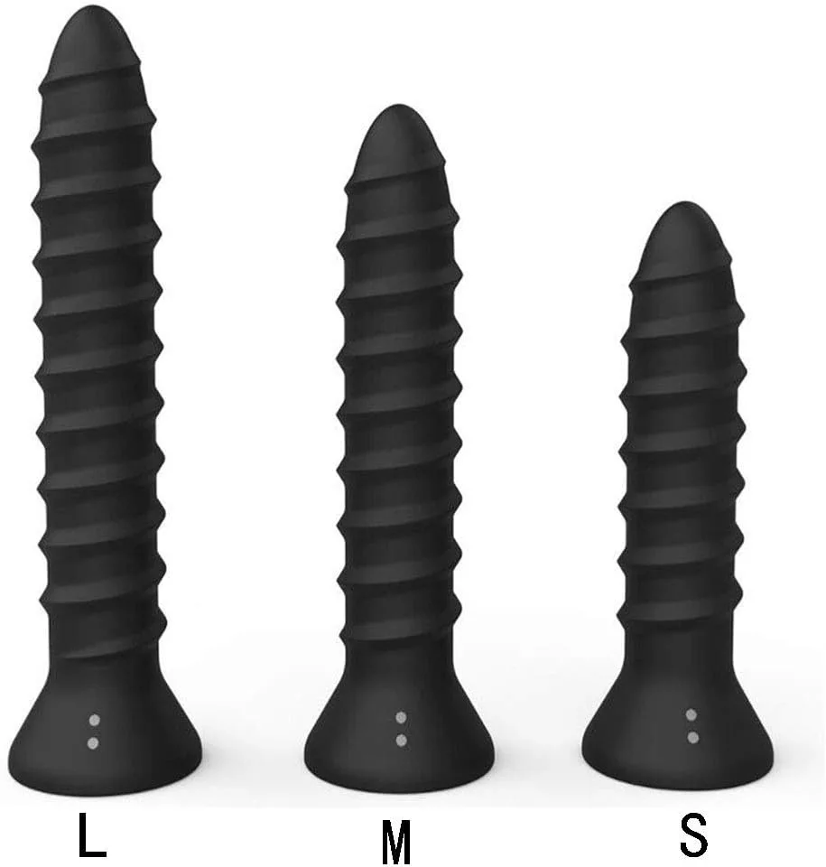 Twisted vibrating anal plug 10 modes USB recharge — Crafted from silky smooth, high-quality silicone, it