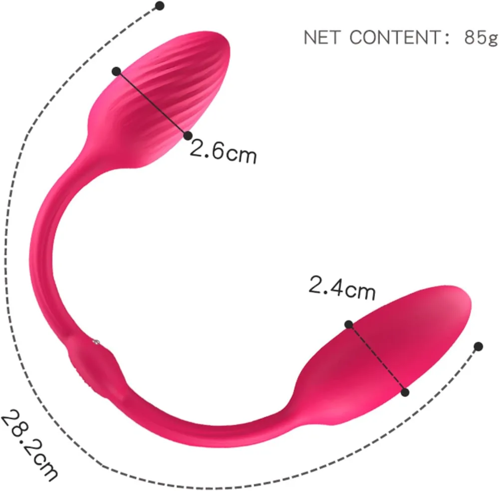 YcsLust Dual-ended Silicone Remote Control Vibrator — Don’t wait—enhance your intimate moments and explore