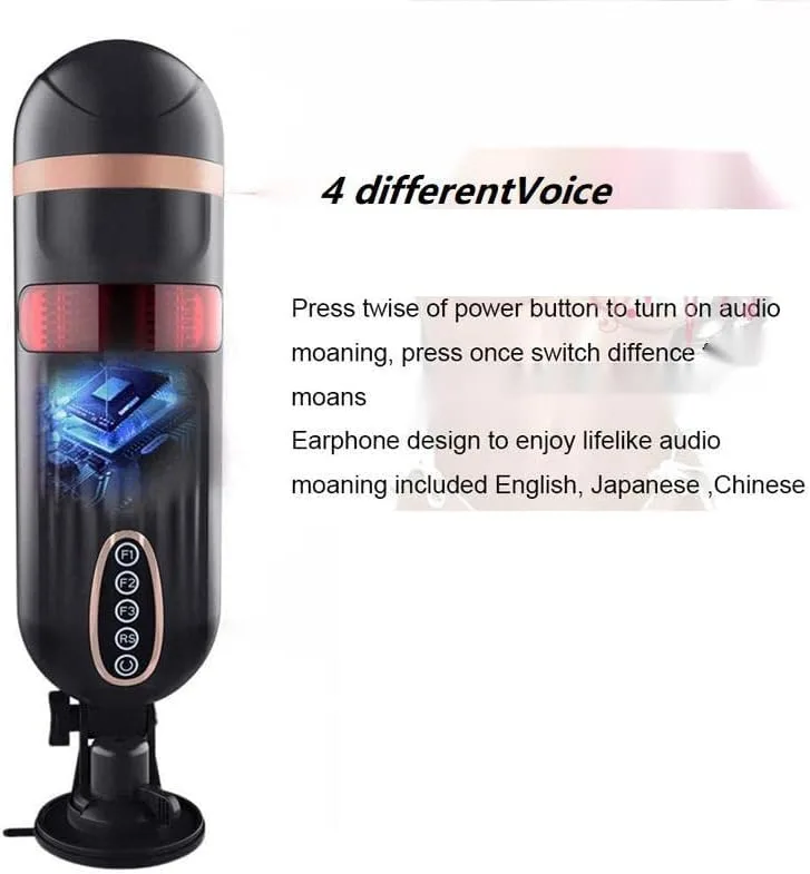 FreeLander Easy Love Male Masturbator with Heating and — USB Rechargeable and Ready Anytime