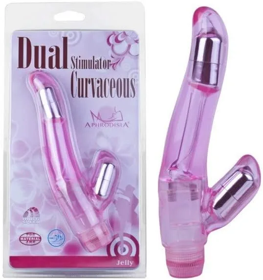 Double-Head Vibrating Silicone Dildo 18x3cm Strong — Powered by AAA batteries, the vibrator operates quietly