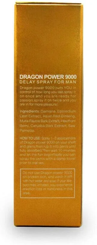Dragon Power 9000 Delay Spray 15ml Longer Pleasure — hình 7