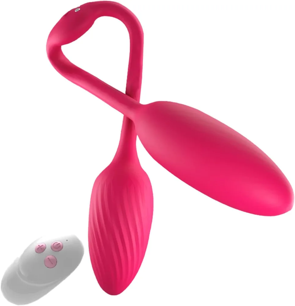 YcsLust Dual-ended Silicone Remote Control Vibrator — Safe, Hygienic, and Easy to Use