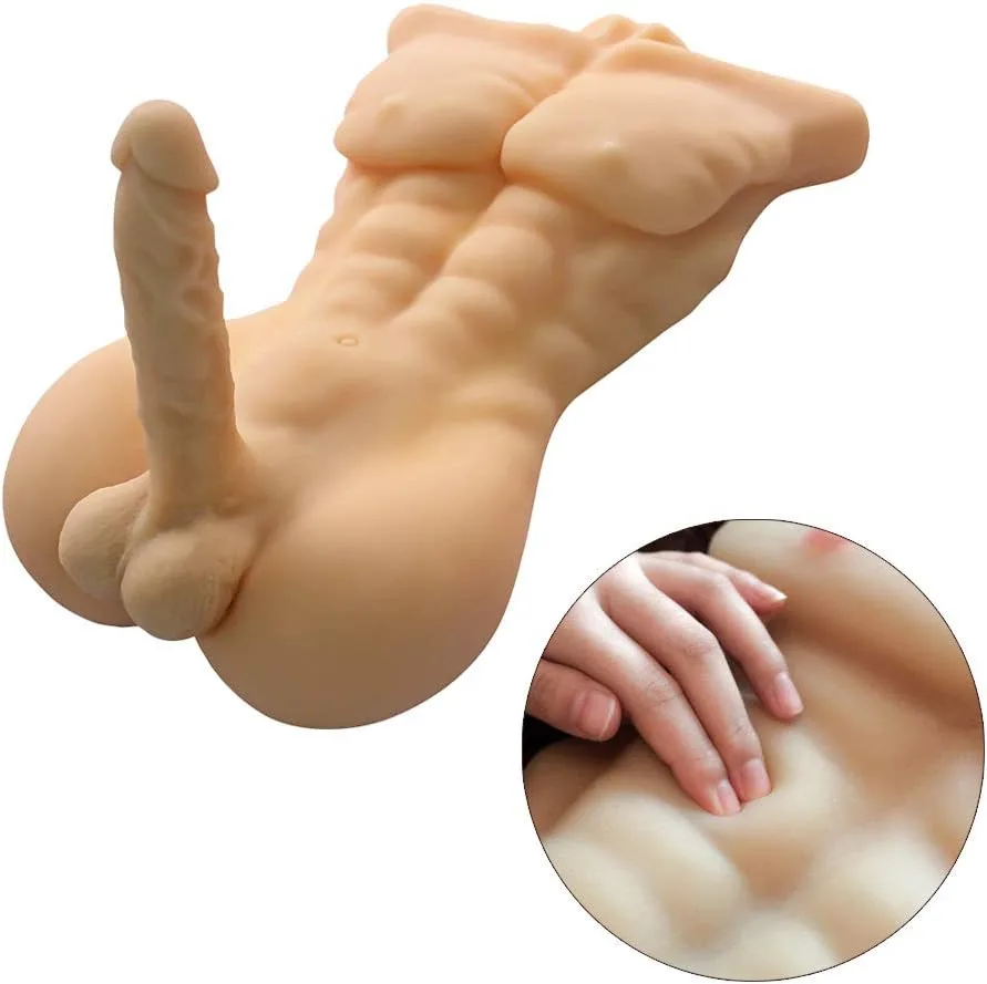 Female Sex Doll Full Body Silicone Masturbator 56x40x10cm — hình 2