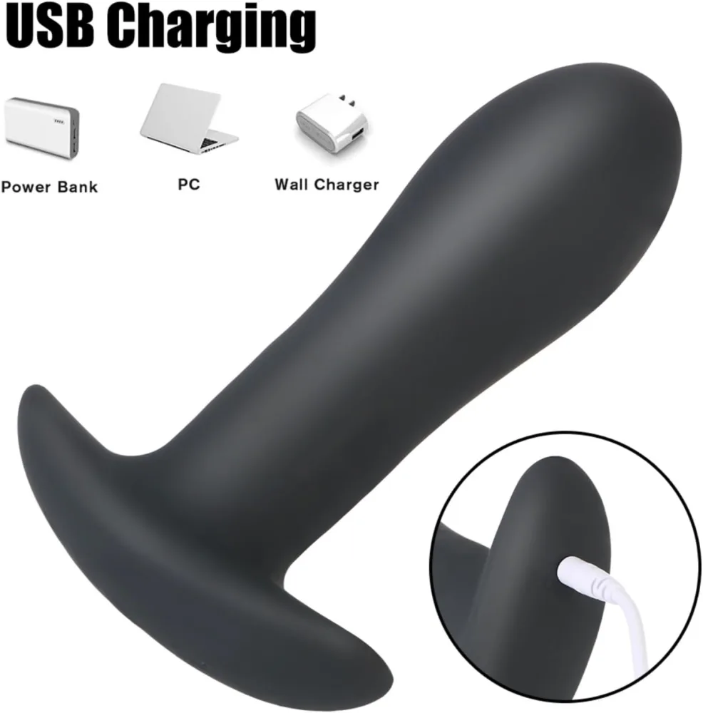 12cm Rotating Vibrating Anal Plug Remote Control Premium — hình 5