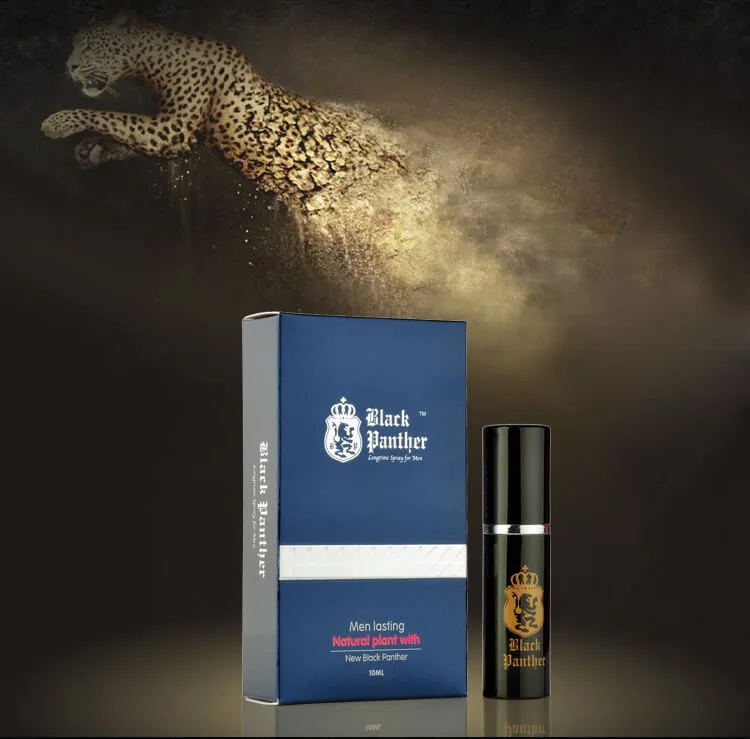 Black Panther Male Delay Spray Prolonged Performance Aid — hình 2