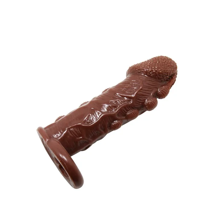 Brave Man Silicone Enlargement Ring Delay Condom — How to Use Brave Man Extension Condom