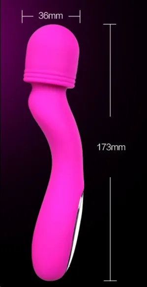 Female G-Spot Massage Silicone ABS Waterproof 17.3cm Pink — hình 4