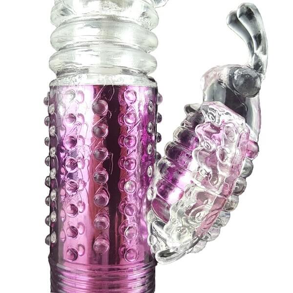 DV15B multifunctional vibrating rotating dildo automatic — hình 5