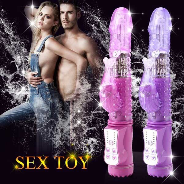 DV15A Transparent Silicone Vibrating Dildo for Women — Exquisite Design and Superior Material
