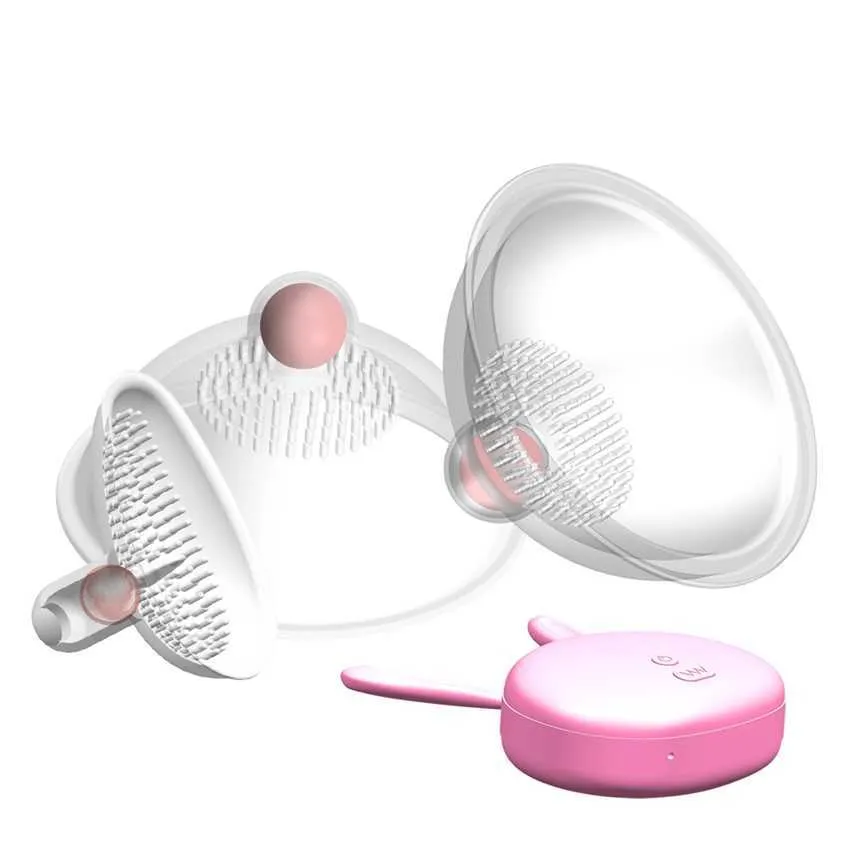 Remote-Controlled Silicon Breast Massage Vibrator 10 Modes — Designed for Exciting & Secure Enjoyment