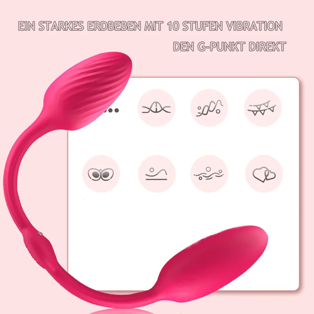 YcsLust Dual-ended Silicone Remote Control Vibrator — hình 3