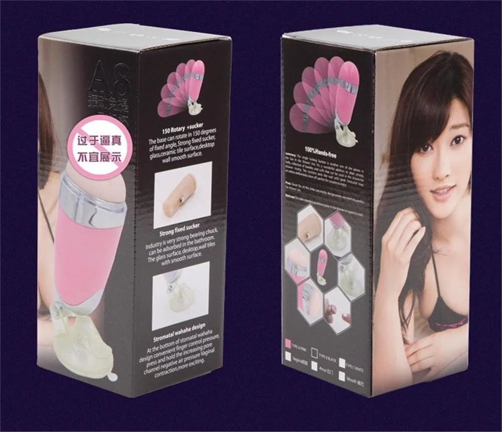 A8 Wall Mount Male Masturbator Powerful Cheap Silicone Toy — hình 6