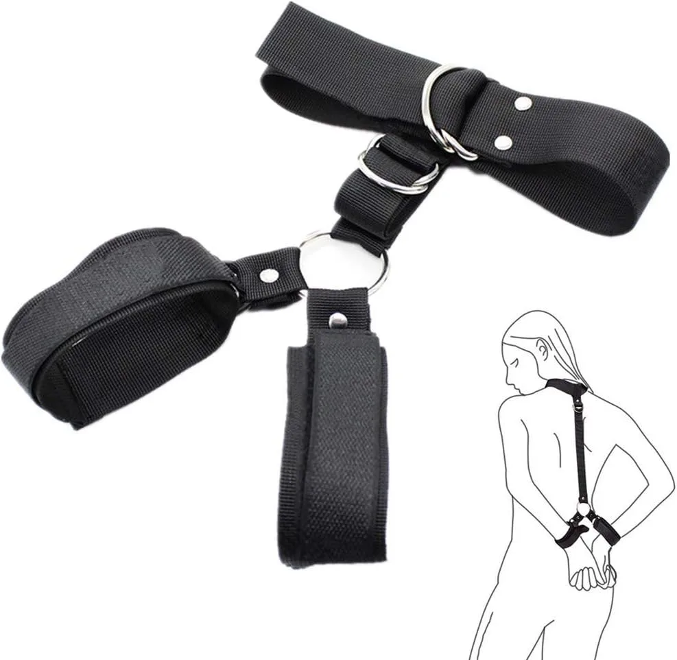 BDSM Handcuffs Restraint Bondage Adjustable Soft Leather — Unleash Your Desires with Confident Control