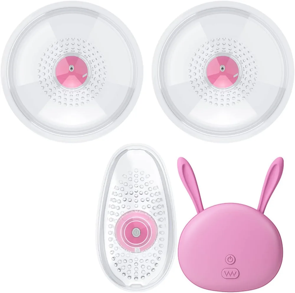 Remote-Controlled Silicon Breast Massage Vibrator 10 Modes — Exceptional Features for Unmatched Pleasure