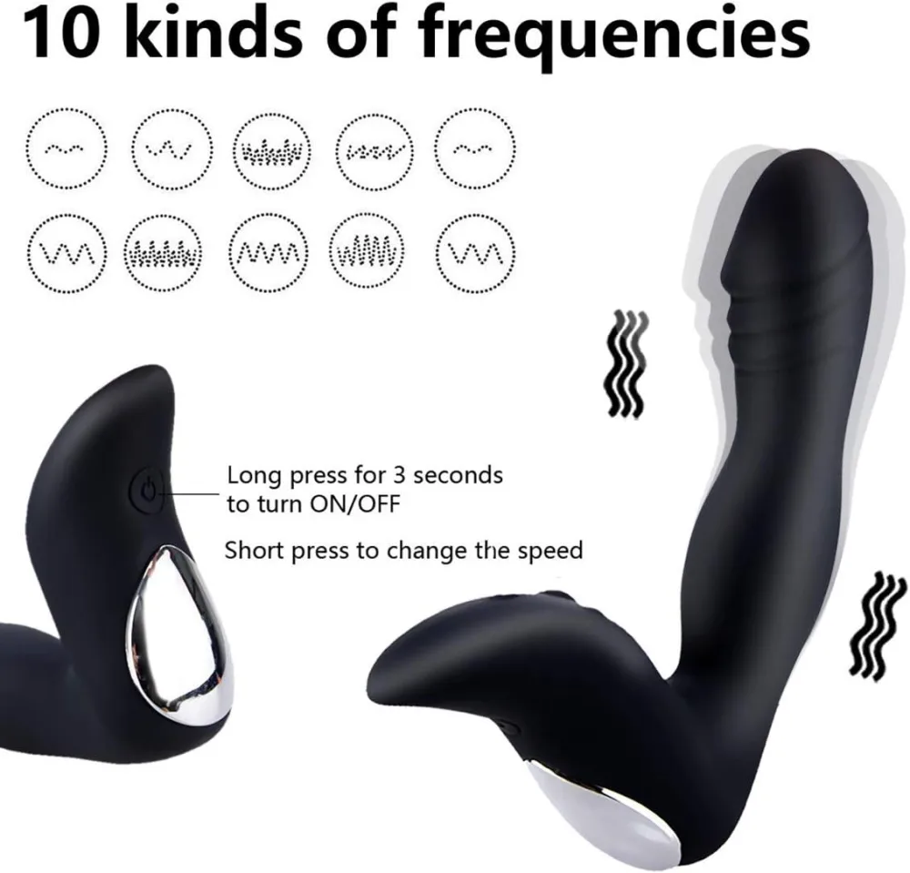 Carlota Prostate Massage Anal Vibrator 10-Speed Rechargeable — Don’t miss out on this exceptional product; buy now and