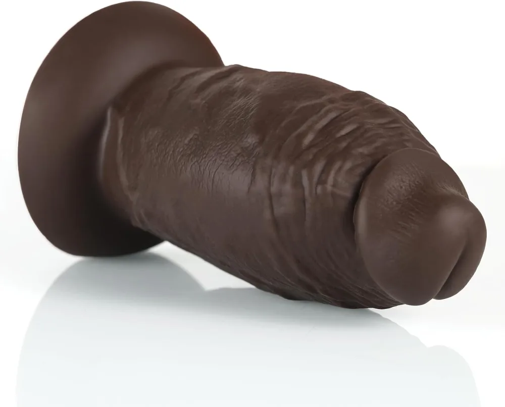 Huge Soft Silicone Dildo for Ultimate Satisfaction and — Super Strong Suction Base – Hands-Free Freedom