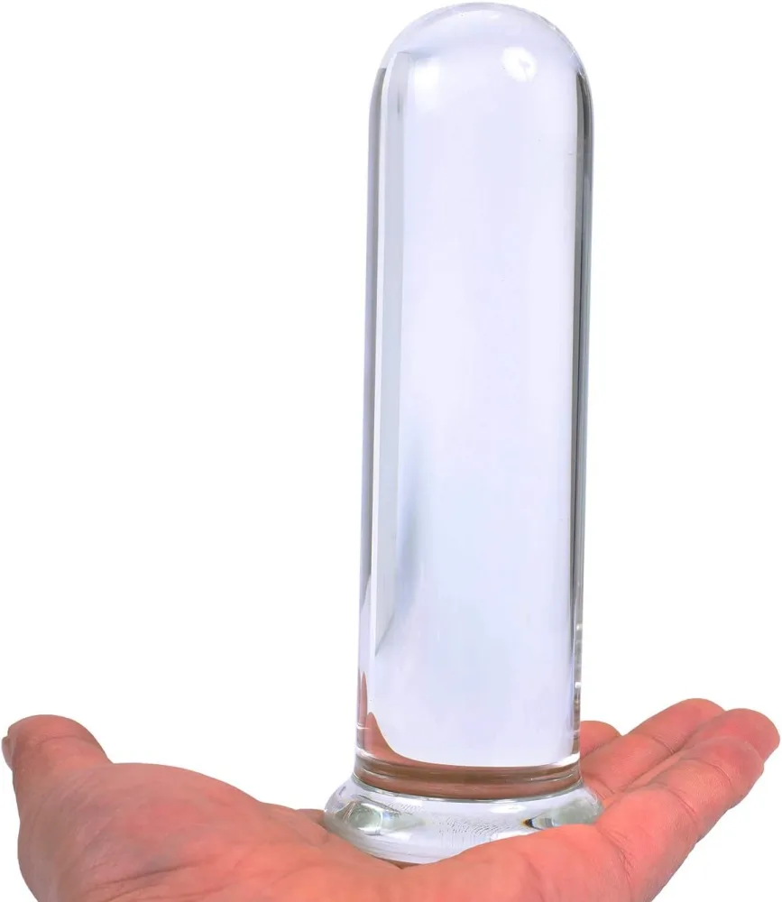 Glass Crystal Premium Sensual Dildo for Adults — Made from premium crystal-clear glass, this adult toy