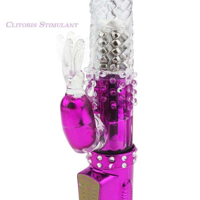 DV15 Gold Coated Silicone 36-Speed Female Masturbator — Easy to Use & Maintain