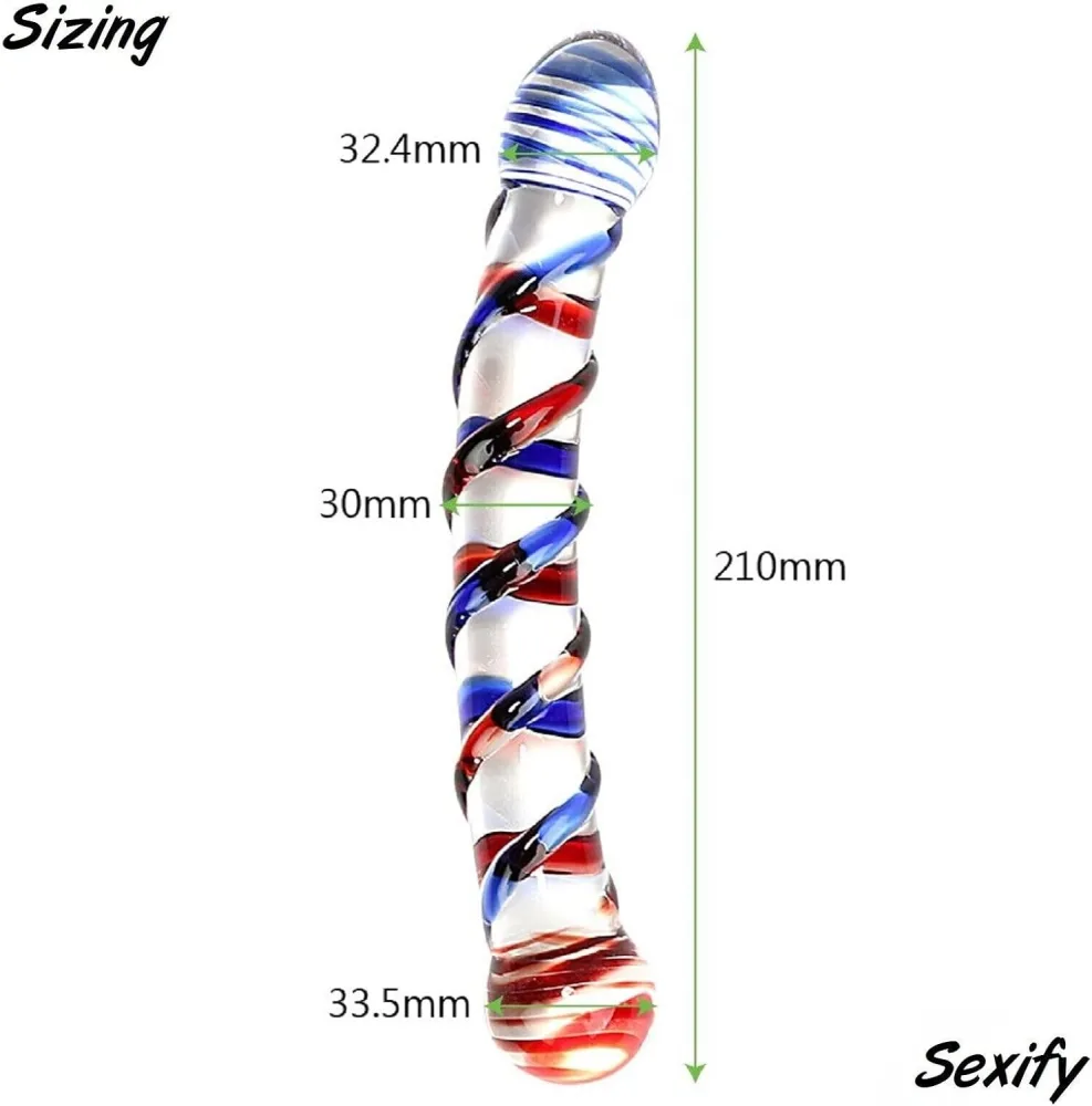 Glass Dolphin-Shaped Silicone Dildo Borosilicate Gentle — hình 5