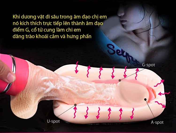 Ailighter Multi-Function Heating Vibrator Silicone Toy — hình 6