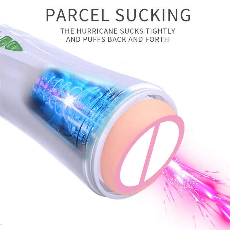 Affordable Handheld Automatic Suction Vibrating Masturbator — hình 7