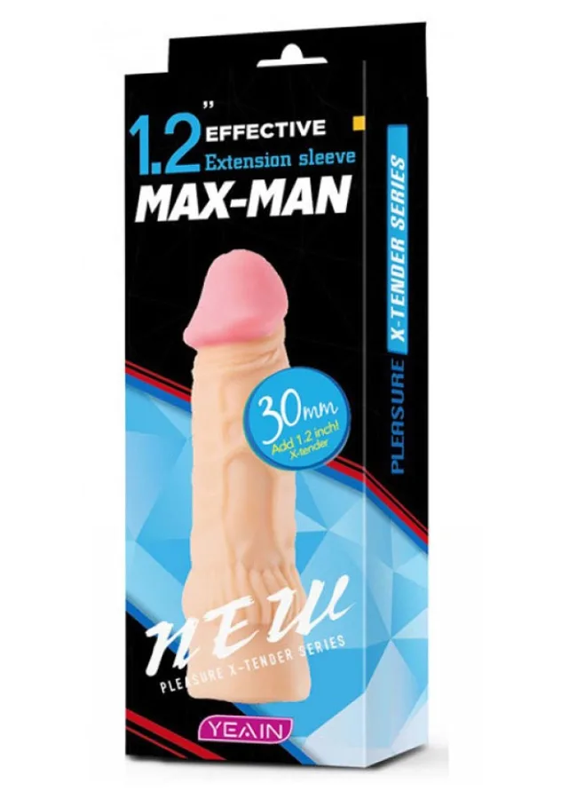 Maxman Realistic Size Enhancing Textured Condom for Men — hình 6