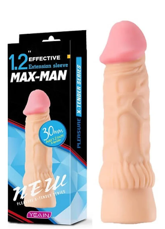 Maxman Realistic Size Enhancing Textured Condom for Men — hình 7