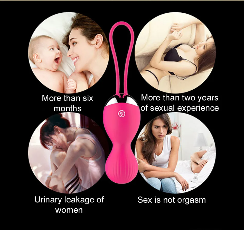 Soft Silicone Remote Control Egg Vibrator for Women — hình 5