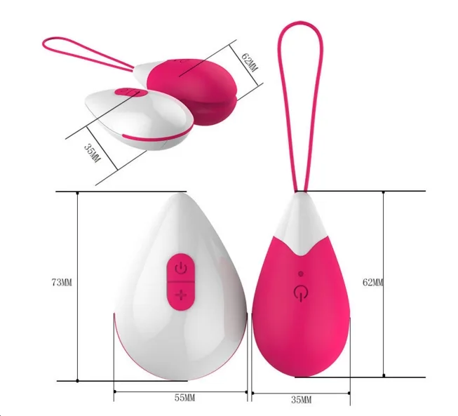XXOO Premium Remote Control Vibrating Egg 8 Modes Intense — hình 2