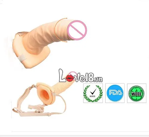 Hollow Strap-On Dildo Soft Silicone Adjustable Couples Toy — Trusted Safety and Certified Excellence