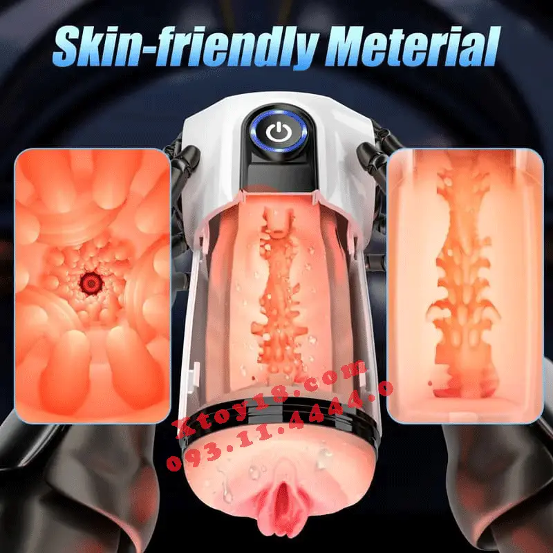 Komotoy Premium Vibrating Sucking Masturbator Advanced Mode — hình 10