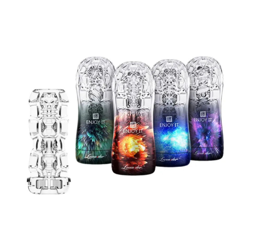 Loveaider Transparent Soft Masturbator Cup for Men — hình 9