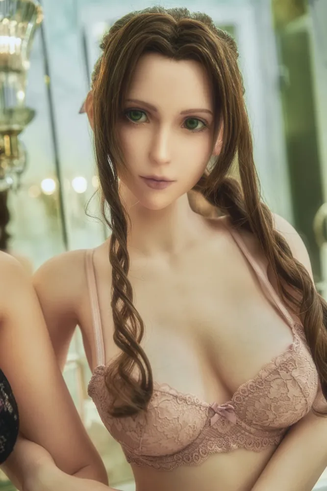 Game Lady Aerith 168cm Japanese Premium Silicone Doll — hình 2