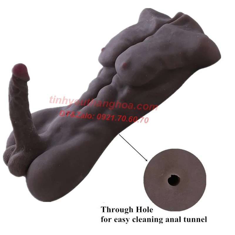 Brown Male Sex Doll Realistic Silicone Premium Elastic — How to Use & Care