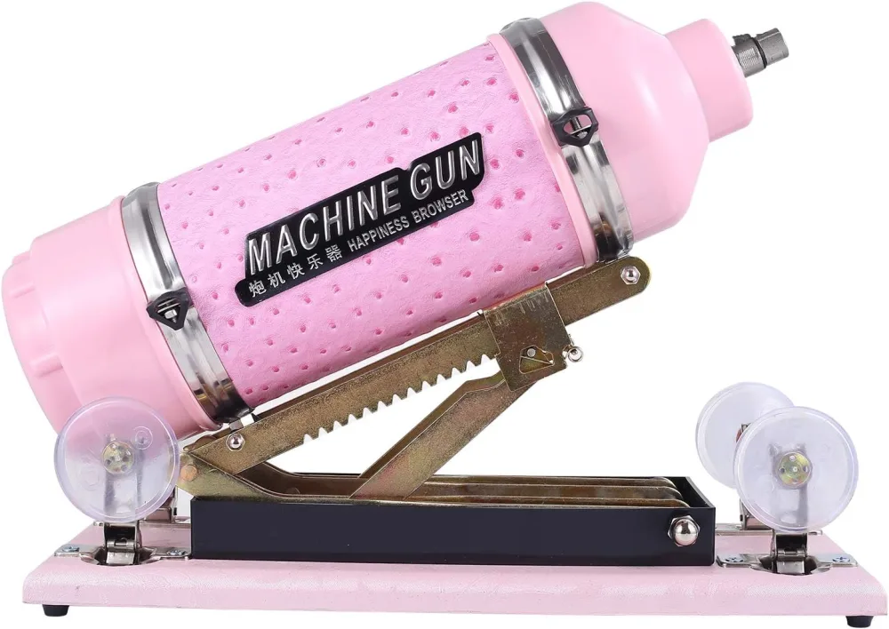 Machine Gun Multi-Speed Powerful Thrusting Vibrator Pink — hình 3