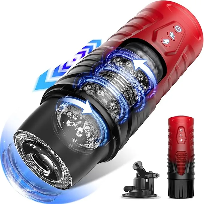 Jerry Realistic Rotating Vibrating Male Masturbator Advanced — Crafted with Japanese Excellence