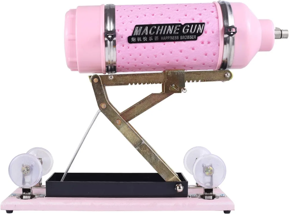 Machine Gun Multi-Speed Powerful Thrusting Vibrator Pink — hình 6