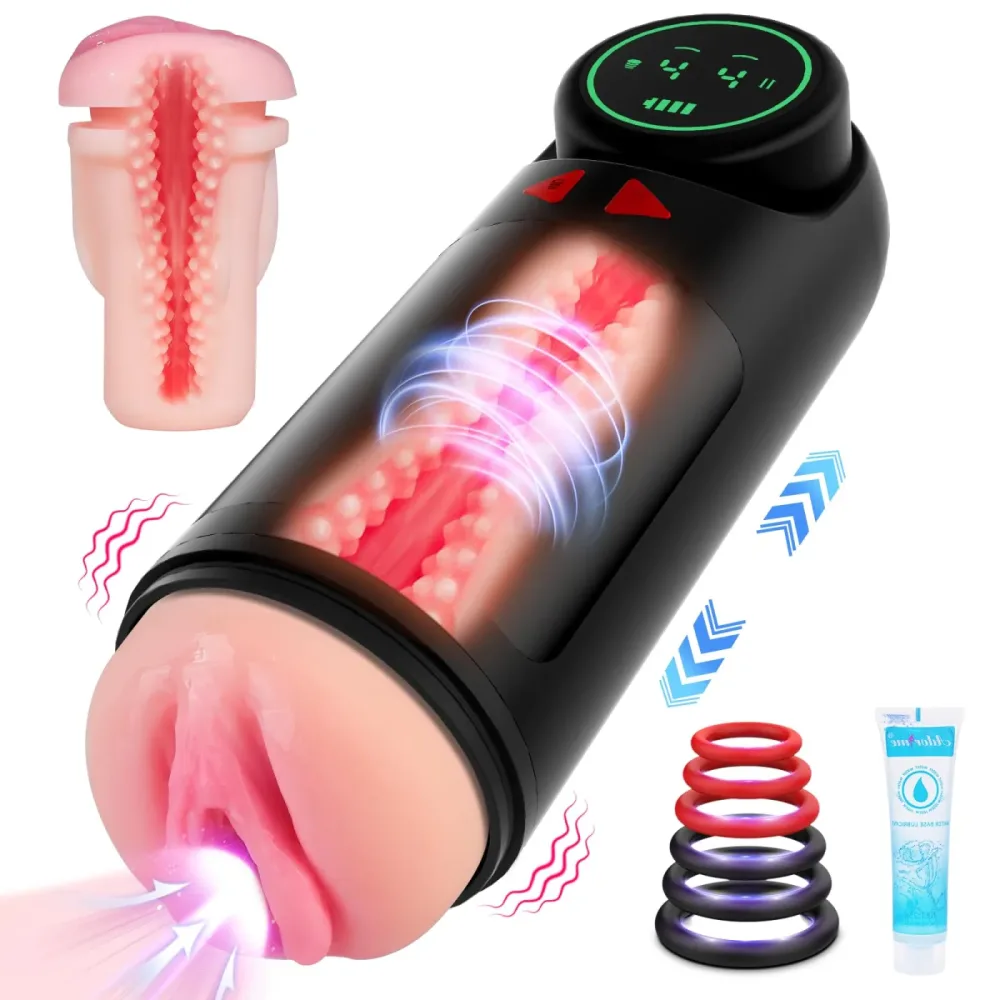 Spaceman masturbation device strong suction vibrator — hình 3