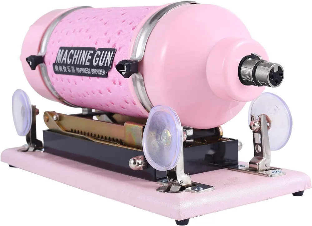 Machine Gun Multi-Speed Powerful Thrusting Vibrator Pink — hình 5